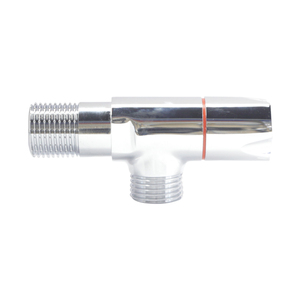 Bạc Brass Chrome Kết Thúc Fkm Niêm Phong Pn10 Chống Rò Rỉ Chống Cháy Nổ Lớn Lưu Lượng Góc Van Nóng Lạnh Phổ Nước Nhà Vệ Sinh - Product Image 4