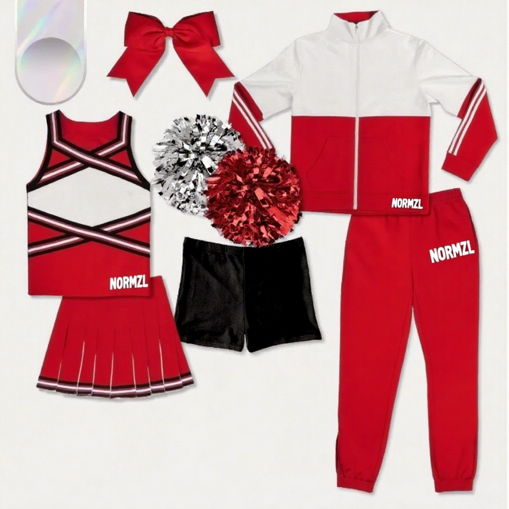 Uniforme rossa da tifoso