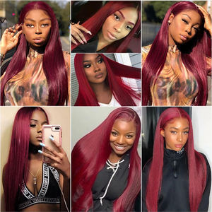 Perruques lace front wigs blondes 613, cheveux naturels, perruque full lace wig <span class=keywords><strong>de</strong></span> cheveux humains à dentelle vierge alignée <span class=keywords><strong>de</strong></span> cuticules, 360 - Product Image 5