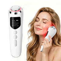 Appareil Facial Sculptant Rechargeable Chaud/Froid, Machine de Massage Visage, Produit de Beauté pour Soins de la Peau, Cadeau Hommes Femmes - Vente Flash