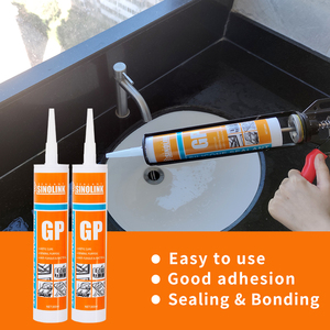 SINOLINK – Mastic silicone acétique GP <span class=keywords><strong>de</strong></span> haute qualité, couleur blanche, adhésif époxy pour collage <span class=keywords><strong>de</strong></span> vitres et cuir – <span class=keywords><strong>Prix</strong></span> usine - Product Image 3