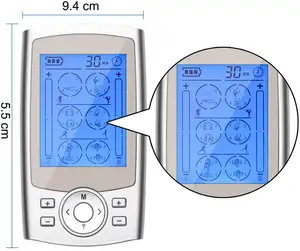 24 chế độ tần số thấp thiết bị trị liệu hàng chục máy điện kích thích cơ bắp myostimulation Bộ máy cho toàn thân Massage