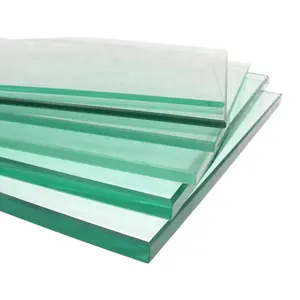 Angemessener Preis hochwertiges milchweißes klarglasblech 6,38 8,38 10,38 12,38 mm dickes laminiertes gehärtetes Glas für Bauarbeiten