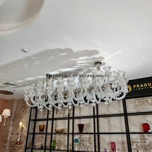 カスタム高級ヴィラダイニングルームフレンチアートデザインイタリアンスタイル家具装飾エレガントなクリスタルシャンデリアライト - Product Image 5