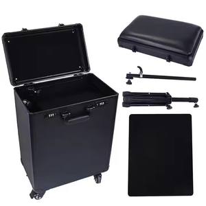 Kissure haute capacité boîte de barre de tirage support de <span class=keywords><strong>bras</strong></span> de Table de <span class=keywords><strong>tatouage</strong></span> valise Portable bagages chariot de <span class=keywords><strong>tatouage</strong></span> sac étui de rangement de meubles - Product Image 4