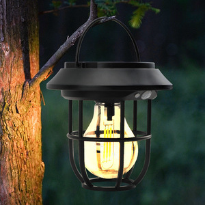 <span class=keywords><strong>Lampe</strong></span> solaire étanche pour décoration extérieure paysage, <span class=keywords><strong>lampe</strong></span> solaire suspendue, crochet de <span class=keywords><strong>berger</strong></span> LED, lampes de jardin de style rétro - Product Image 3