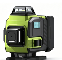 Instrument de nivellement laser vert haute précision ±1mm/5M, certifié CE RoHS, auto-nivelant, rechargeable