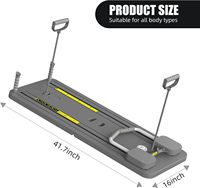 Fitness Home Gym Équipement d'exercice portable Application Formation pliable Push Up Board Pilates Board