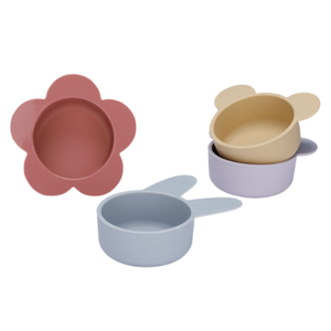 Cuenco de alimentación de bebé de dibujos animados de silicona con logotipo personalizado, cuenco de succión para niños pequeños de grado alimenticio, vajilla resistente al calor inastillable para niños - Product Image 2