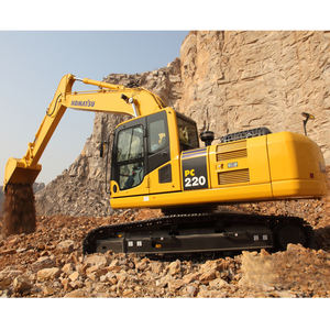 Komatsu PC200 Pelles d'excavation de tranchée de minerai de 20 tonnes Harga Excavateur hydraulique de terrassement sur chenilles d'occasion en vente - Product Image 6