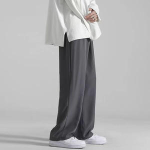 <span class=keywords><strong>Pantalones</strong></span> de Verano de Secado Rápido para Hombre, Ajustados, Antiarrugas, Elásticos, de Pierna Recta y Ancha, para Deportes y Uso Casual, con Cordón - Product Image 4