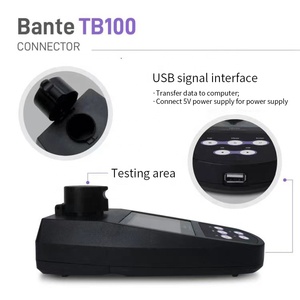 เครื่องวัดความขุ่นแบบพกพาสำหรับงานวิเคราะห์น้ำมาตรฐาน ISO7027 TB100 ราคา - Product Image 4