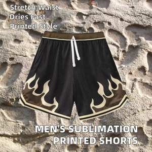Pantalones Cortos de Baloncesto Personalizados con Llama, Pantalones Cortos Deportivos Transpirables para Hombre, Ropa Deportiva para Equipos - Product Image 2