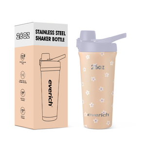 <span class=keywords><strong>Everich</strong></span> 750ml 26oz thép không gỉ <span class=keywords><strong>Shaker</strong></span> chai protein đôi tường thép không gỉ cách nhiệt chai Protein <span class=keywords><strong>Shaker</strong></span> cho phòng tập thể dục - Product Image 5