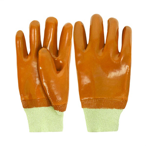 Guantes de trabajo ligeros industriales recubiertos de Palma de goma, guante de trabajo de seguridad recubierto de látex arrugado de punto de calibre 13 - Product Image 1