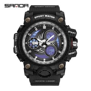 Reloj de Pulsera Analógico Digital de Moda Sanda 3155 con Modo de Alarma, Resistente al Agua, para Deportes al Aire Libre, para Hombre - Product Image 5
