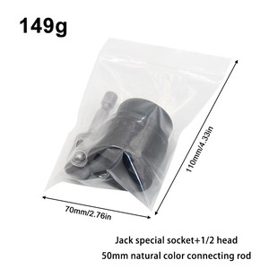 Clé à douille en acier au carbone pour démontage de pneus, accessoire d'outil électrique pour réparation automobile - Product Image 3