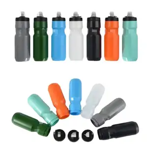 750Ml Custom Logo Lekvrij Plastic Bpa Vrij Knijpen Fiets Waterfles Sportdrank Mountainbike Waterfles