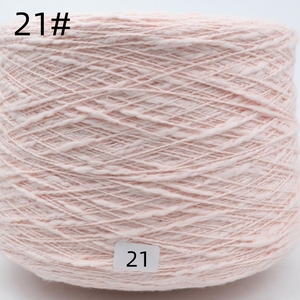 500G 1250M 1/2.5NM Salchicha Chubby Belly 100% hilo hilado de algodón tejido a mano teñido hilo de fantasía Big Belly - Product Image 5
