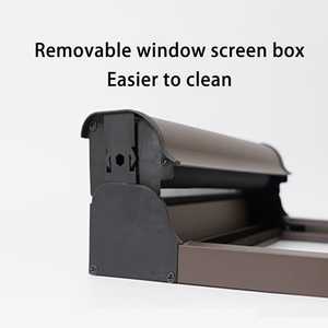 Venta directa Mosquito motorizado eléctrico windwos Pantalla Ventanas correderas con <span class=keywords><strong>mosquitera</strong></span> de seguridad para bebés Semiacabado - Product Image 6