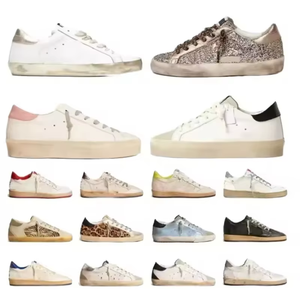 2026 New Designer Golden Soled Super Goose White Glittery <b>Ball</b> Star Sneakers Fashion Trend Gorgeous Spring Classic extra Sparkle - Product Image 5