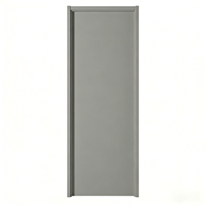 Porte en bois massif insonorisée 35dB avec cadre - Taille et couleur personnalisées pour hôtels, bureaux et chambres - Product Image 1