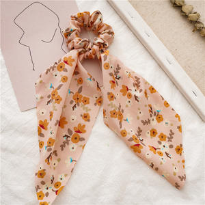 Moda Corea más nuevo flor rota flor fresca bandas elásticas para el <span class=keywords><strong>cabello</strong></span> Scrunchies para mujeres Cinta Larga Pony accesorios para el <span class=keywords><strong>cabello</strong></span> - Product Image 6