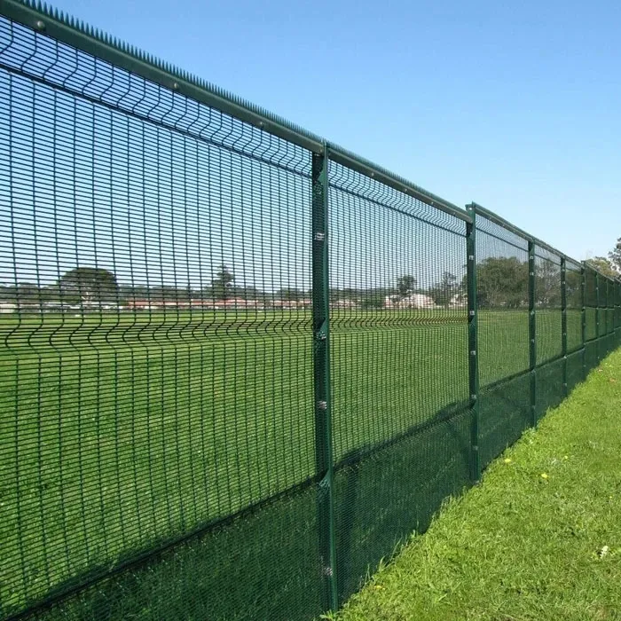 South Africa Clearvu Anti-Climb Prison Fence Panels 358 High Security Anti Climb Fences