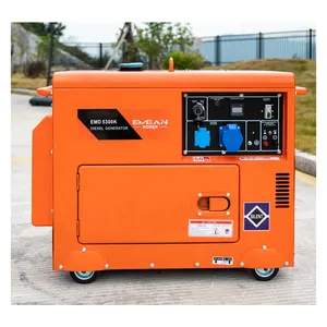 Generadores diésel de 8 kW supersilenciosos para toda la casa, grupo electrógeno de parada de arranque automático de 8kva, motor diésel de 8000W