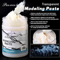 100ML Capa Base para Pintura, Medio Acrílico, Pasta Moldeadora, Imprimación para Pintura Acrílica, Gesso, Pasta de Modelado Transparente, Imprimación Blanca Gesso