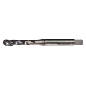 Macho cónico TA1325 con recubrimiento azul superior, helicidad de 40 grados para orificios ciegos, tolerancia 6H - Product Image 2
