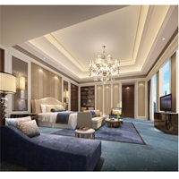 Meubles de chambre à coucher modernes sur mesure Lit bon marché Ensemble de chambre à coucher d'hôtel Mobilier de chambre d'hôtel