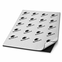 Tapis d'isolation phonique en butyl de 2 mm pour voiture, léger et flottant, pour portes, planchers, toits, coffres – Vente en gros