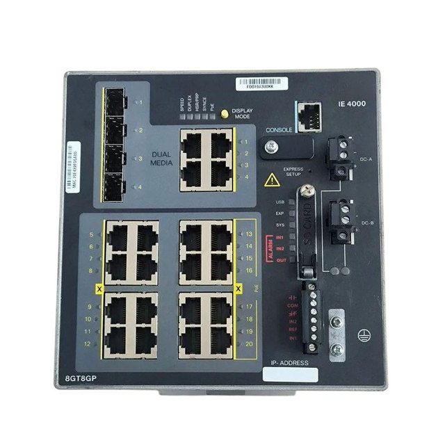 IE-3300-8T2S-E Industrial Switch IE-3200/3300/3400-8T2S/8P2S-E/A with 8 GE & 2 GE  Original New