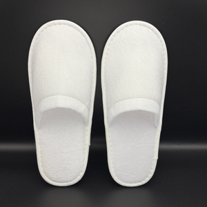 Pantuflas Desechables Económicas para Hombre, Modelo para Hotel, Punta Cerrada, <span class=keywords><strong>Material</strong></span> de Felpa, Suaves, Duraderas y Cómodas para Adultos y Niños - Product Image 2
