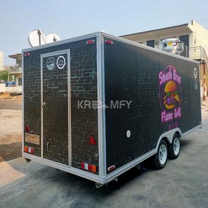 Camions de restauration mobiles certifiés CE 2025, chariots à café rapides, remorques alimentaires à vendre en Chine, camions à glaces, camions à pizza, traiteur - Product Image 1