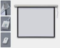 Écran de projection motorisé mural et de plafond XJK de qualité supérieure, 150 pouces, 16:9, 4:3, blanc mat, pour cinéma
