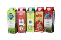 Petite machine semi-automatique électrique pour cartons à pignon pour boissons, produits chimiques, aliments, avec PLC haute précision, certifiée CE ISO9001, pour huile et lait en poudre