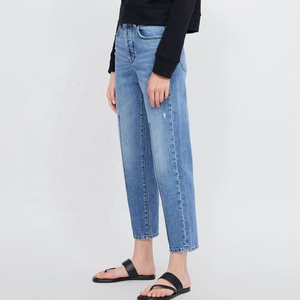 Mujer Vaqueros nuevos diseños denim <span class=keywords><strong>jeans</strong></span> de mamá - Product Image 2