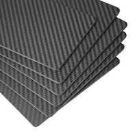 Pièces/Châssis en Carbone pour Drones FPV et UAV découpées CNC, Feuilles de Fibre de Carbone 3K Tissées Simples et Sergées