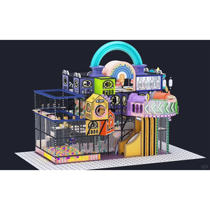 Elige Nuestro Equipo de Juegos Interior Comercial Resistente al Fuego para Niños, Protegiendo a los Niños en Entornos <span class=keywords><strong>Interiores</strong></span> Estrictos. - Product Image 6