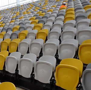 Asientos Plegables para Estadios HDPP Resistentes a los Rayos UV, Sillas Deportivas para Arenas y Gimnasios - Product Image 2