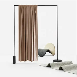 100% Polyester Holland Velvet Fabric Manufacturer Furniture Velvet Curtain Tulle Fabrics For Sale