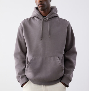 Sweat à capuche pour homme Urban Edge, coupe moderne, tissu 100% coton, brodé, respirant, pour streetwear, vêtements décontractés à porter à tout moment - Product Image 5