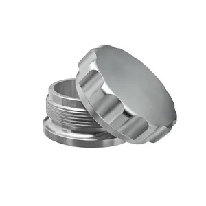 Aluminium moleté 2 "billette SS304 soudure en acier inoxydable sur <span class=keywords><strong>bouchon</strong></span> de <span class=keywords><strong>remplissage</strong></span> pour <span class=keywords><strong>moto</strong></span> vélo Tribike réservoir de mazout de voiture - Product Image 1