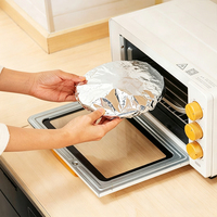 Lot de 10/20/50 couvercles alimentaires isolants en aluminium, résistants à la chaleur, pour réfrigérateur et cuisine, pour une conservation optimale à la maison