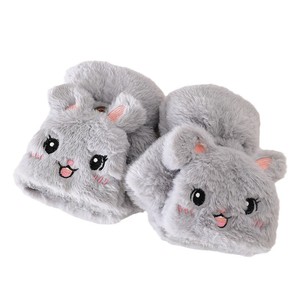 Rabbit <b>Gloves</b> White Plush Fingerless <b>Warm</b> Winter <b>Gloves</b> For Women Keep <b>Warm</b> Outdoor Use - Product Image 5