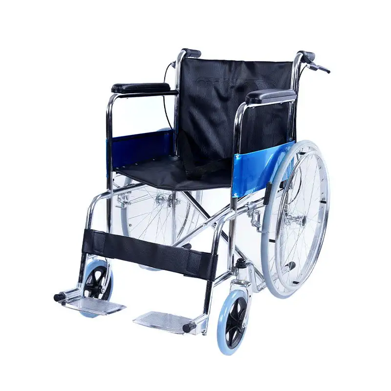 High Quality Folding Manual Medical Wheelchair for the disabled and the elderly