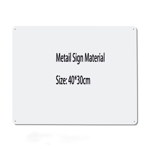 Biển Hiệu Kim Loại Thăng Hoa 9X12 Biển Hiệu Thiếc Trắng Trang Trí Treo Tường Biểu Tượng Tùy Chỉnh 20*30 - Product Image 2