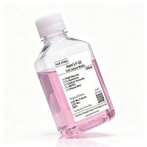 Milieu de culture cellulaire ACE VITRO OEM, mélange nutritif Ham's F-10 (F10), 500 ml, bouteille PET à haute teneur en glucose et glutamine - Product Image 5